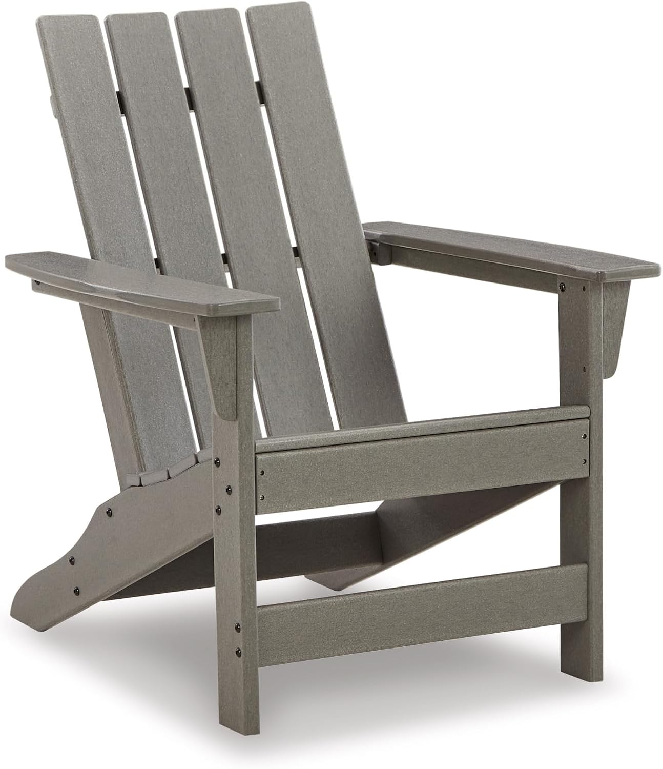 Silla Adirondack Patio HDPE Resistente Color Gris