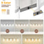 Lámpara baño 5 luces LED níquel cepillado 30W