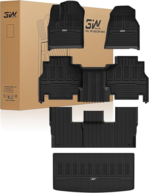 Alfombrillas TPE Jeep Wagoneer 8s 1-3 filas