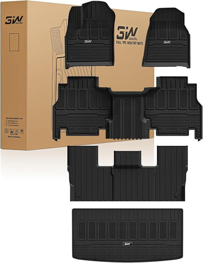 Alfombrillas TPE Jeep Wagoneer 8s 1-3 filas