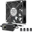 Ventilador PC terrario controlador 110-240V