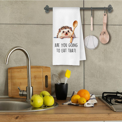 Toallas cocina decorativas erizo 16x24pulg