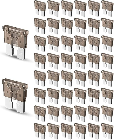 50 Pzas Fusibles 7.5A 32V para Auto RV Camión