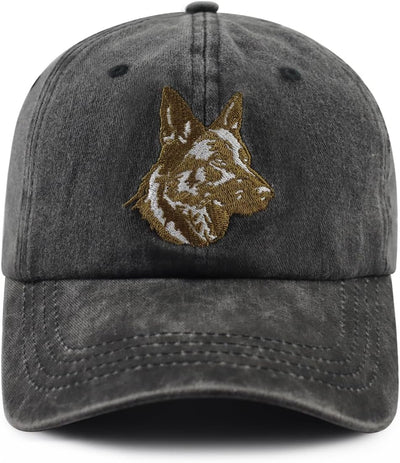 Gorro béisbol algodón bordado para amantes de perros