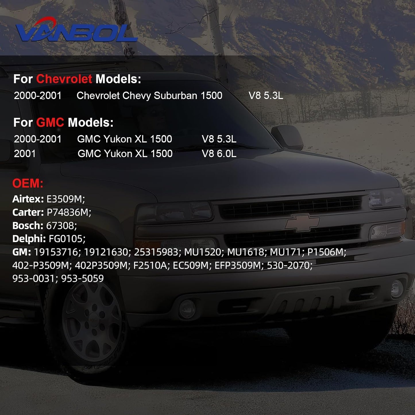 Modulo bomba combustible comp Chevy Suburban GMC Yukon V8