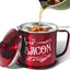 Recipiente grasa tocino 1.3l acero inox con colador