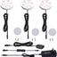Kit 3 luces LED aluminio para gabinete con interruptor 2