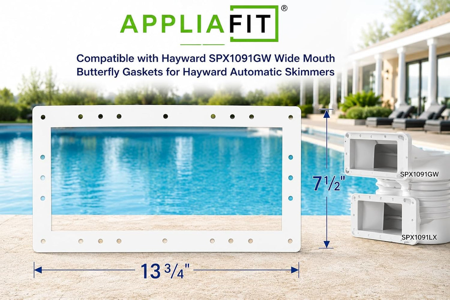 Junta comp. Hayward SPX1091GW para Skimmers automáticos