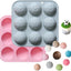 Set 2 Moldes Silicona Chocolate Fútbol Reutilizables