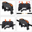 Pack 50 Bloques Riel Din Conectores 24-12 AWG Negro