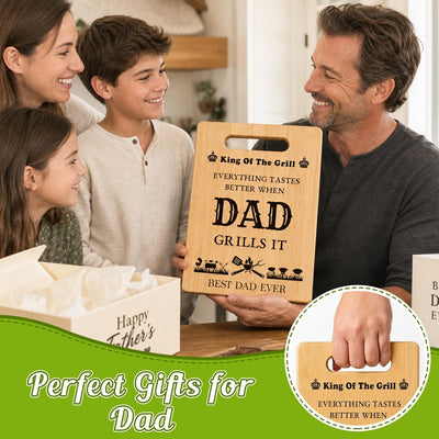 Regalos únicos para papá, tabla cortar para nuevo papá