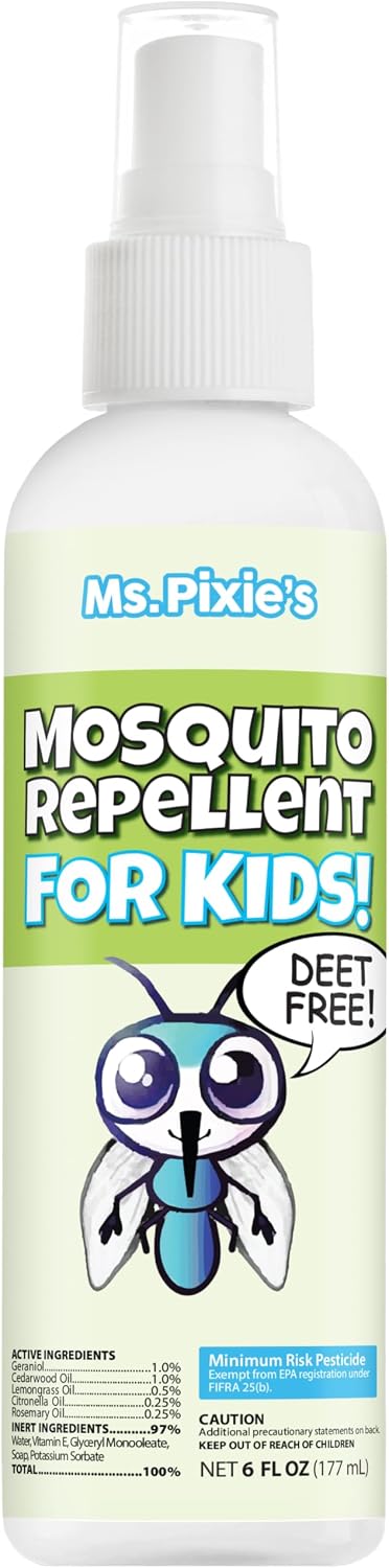 Repelente mosquitos niños sin DEET 6oz aire libre