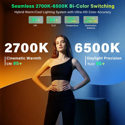 Luz LED flexible bicolor estudio video