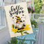 Bandera doble cara 28x40pulg Hello Sunshine decoración exterior
