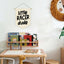 Pancarta lona decoración sala set niños