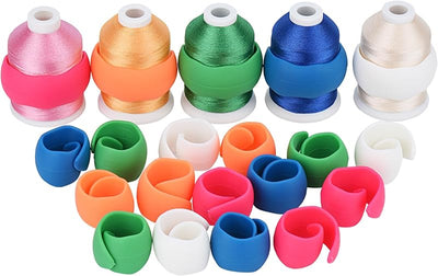 20 Pzas Soportes Hilo para Carretes Grandes