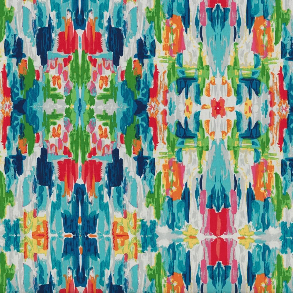Cojín multicolor para banco/columpio reflejos abstractos