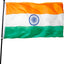 Bandera India Poliéster 3x5ft Doble Cara Resistente