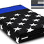 Bandera EverStrong azul con estrellas y rayas resistente