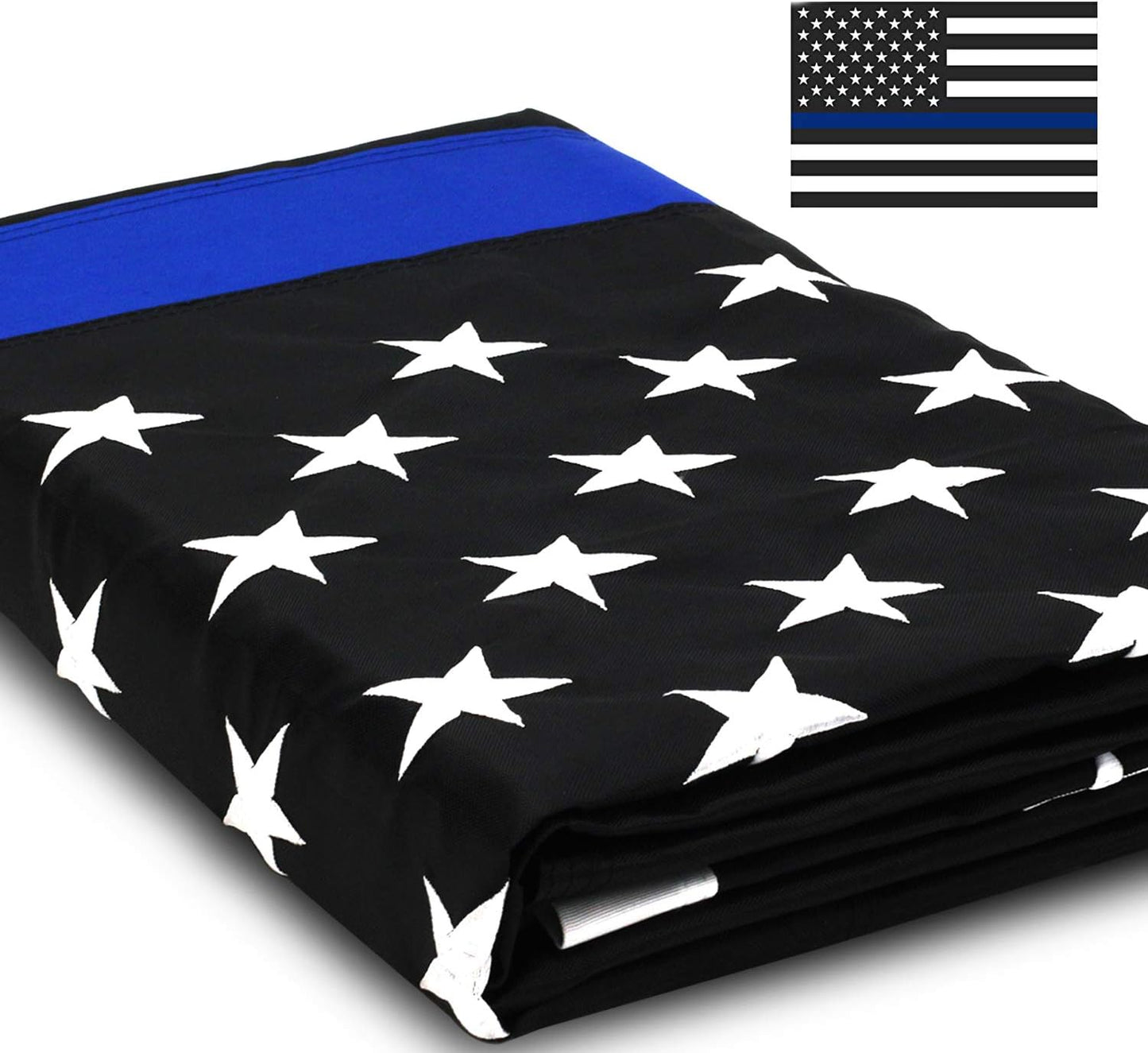 Bandera EverStrong azul con estrellas y rayas resistente