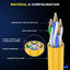 Cable Ethernet Cat6 UTP 100pies Amarillo