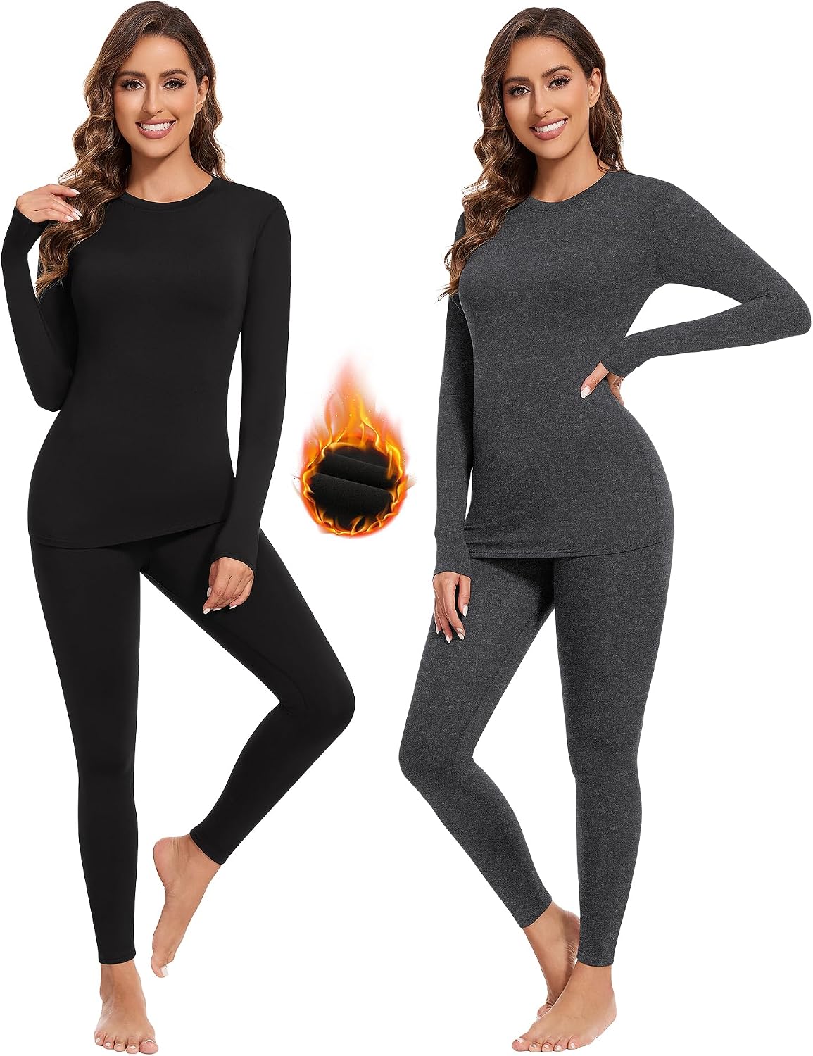 Set Underwear Termal Mujer para Clima Frío