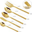 Set 45 Pzas Cubiertos Acero Inox Mango Bambú
