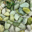 Guijarros jade 10lb decoración jardín interior