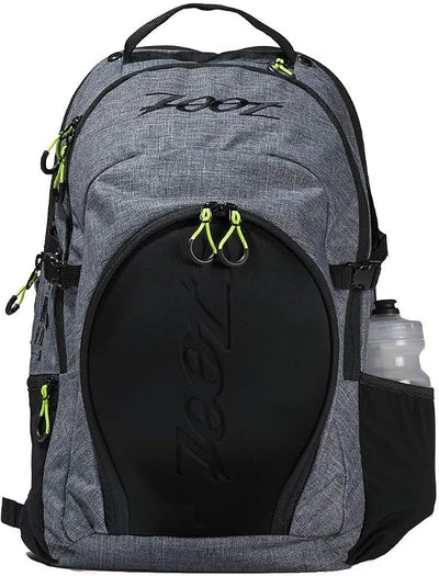 Bolsa triatlón viaje con compartimentos húmedos gris