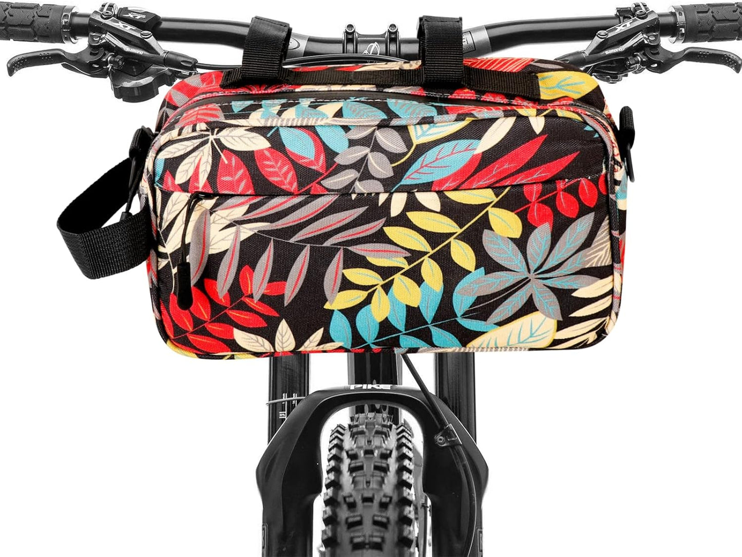 Bolsa manillar bicicleta resistente al agua para mujer hombre