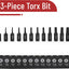 Set 13 Pzas Brocas Torx T4-T40 Seguridad