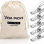 40 Pasadores Acero Inox 0.06pulg para Colgar Ropa