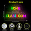 Letrero neón LED para decorar aula profesor