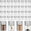 300 Viales Vidrio 5ml con Tapa Aluminio