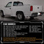 Luces LED matrícula tubo neón rojo comp Chevy Suburban