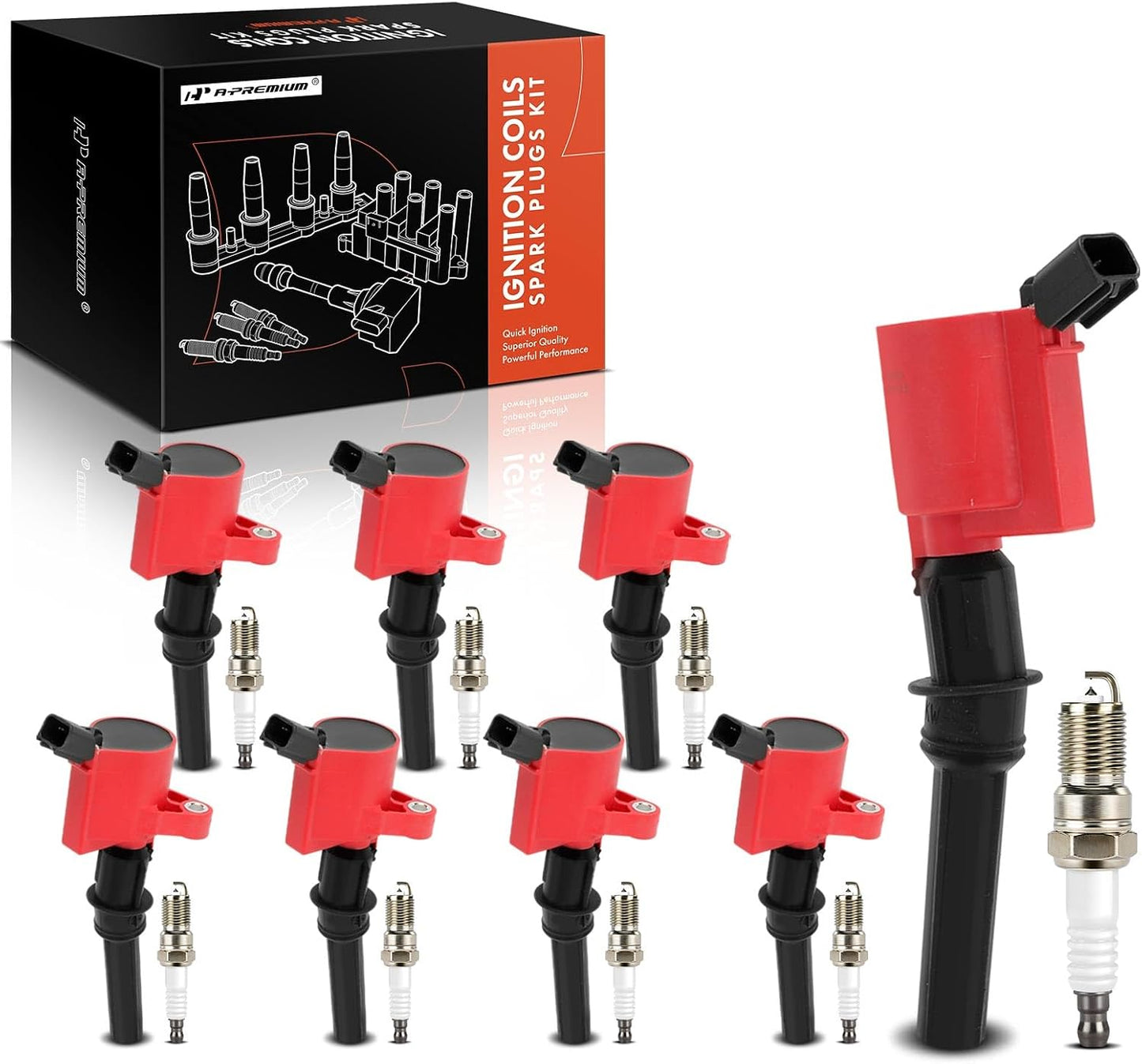 Set 16 Bobinas Encendido Iridio comp Ford F-150