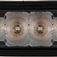 Luz estroboscópica LED ovalada 6" camiones IP67 12-24V
