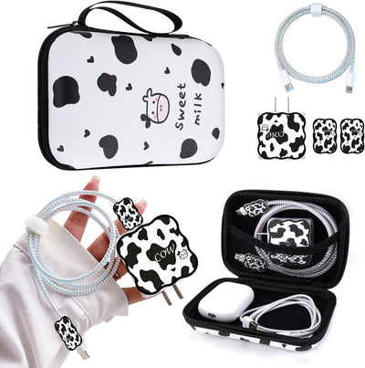 Set funda cargador USB organizador cable con bolsa viaje