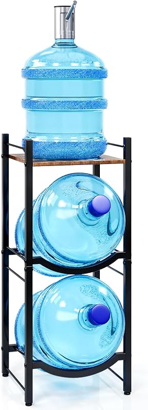 Soporte garrafón 5 galones 3 niveles dispensador