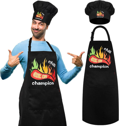 Delantal impermeable sombrero chef ajustable