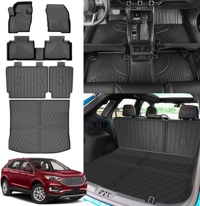 6 Pzas Alfombrillas Ford Edge Piso Todo Clima
