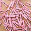 Mini Pinzas Plástico para Baby Shower 60uds Rosa