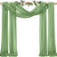 1 Panel Cortinas Arco Boda Verde Salvia 28x20pies