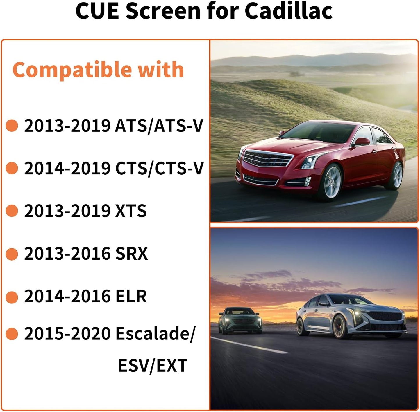 Repuesto pantalla táctil CUE Cadillac 13-20 con kit