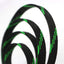 Funda cable alambre expandible 30ft 3/5pulg verde y negro