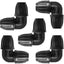 Conectores codo riego goteo 5/16-5 piezas