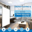 Luces LED panel 2x2 retroiluminado set 6