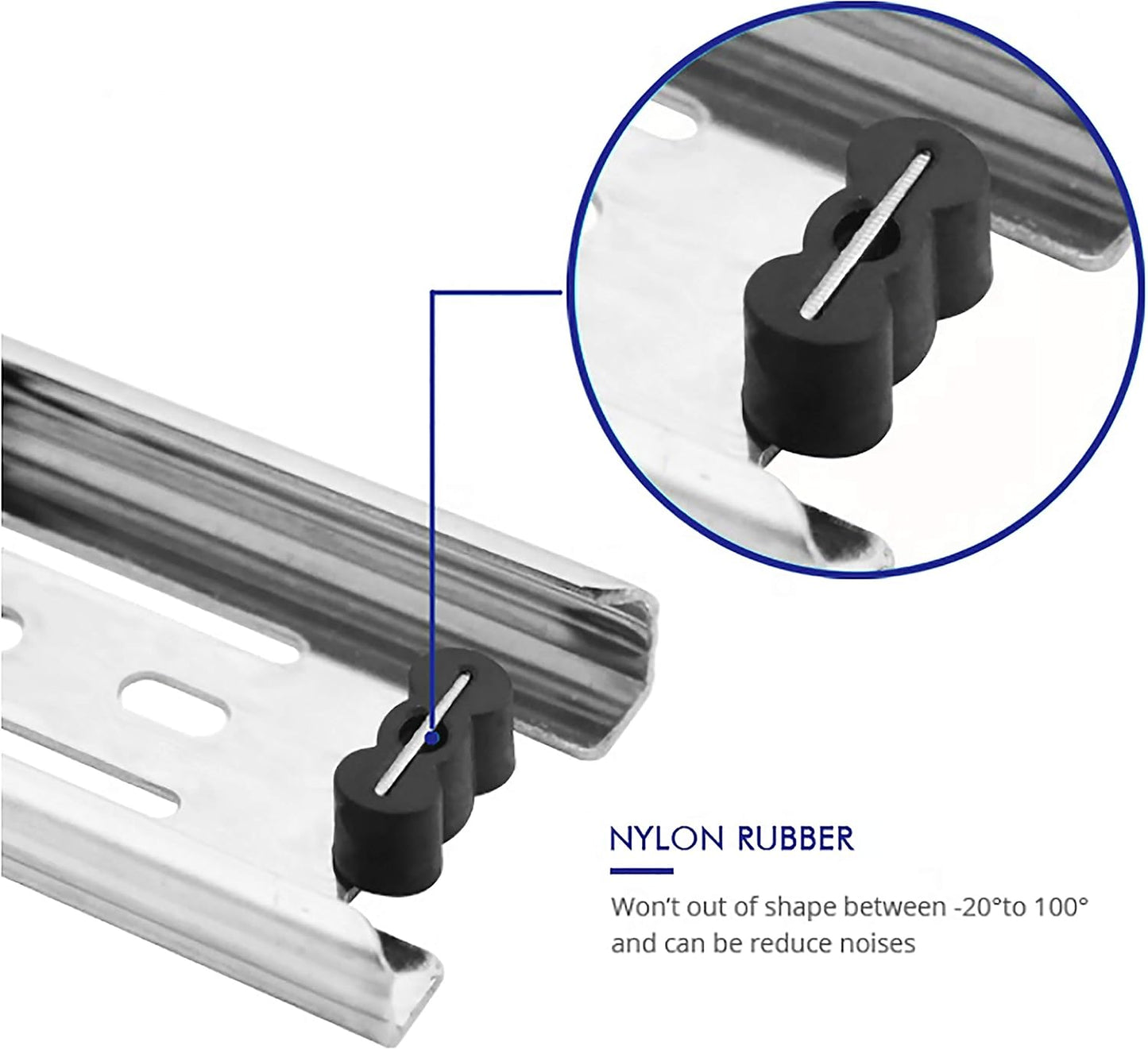 10 Pares Rieles Cajón 12pulg 3 Secciones 100lb