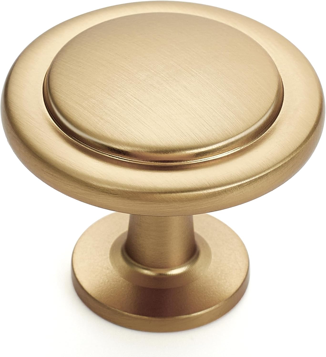 25 Pzas Pomos Gabinete 1-1/4pulg Color Bronce Champán