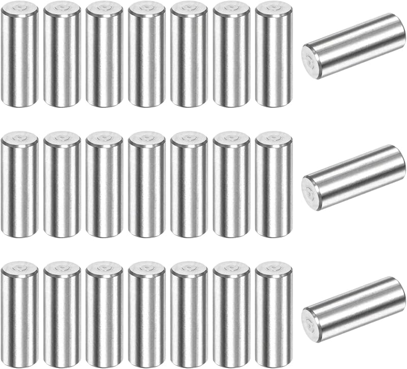 30 Pasadores Acero Inox 304 para Estantería y Madera